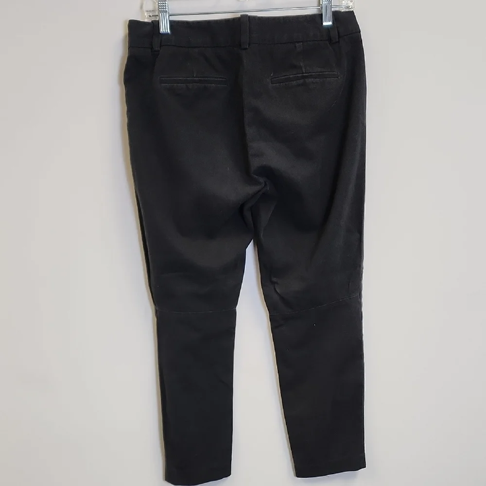 J. CREW Stretch Black Cropped Pants